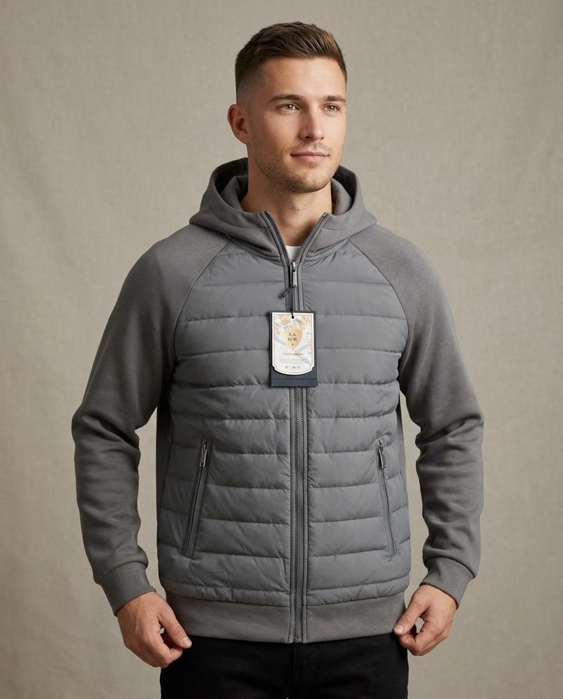 Lands Mode - Alram | Gesteppte Gefütterte Jacke Unisex