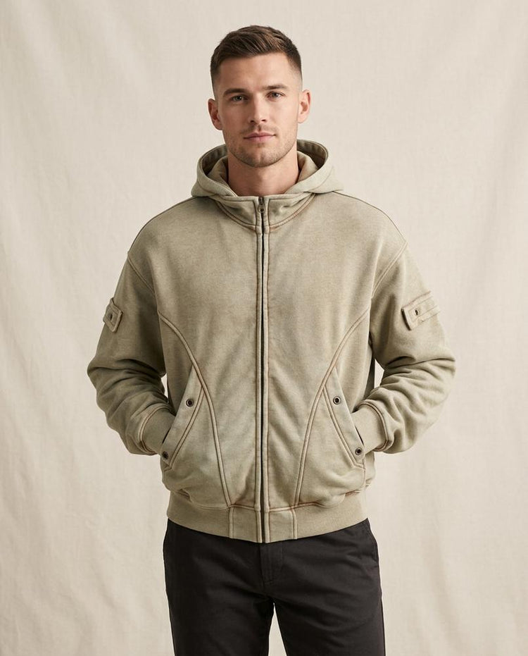 Beanland - Cotor | Reißverschluss Gefütterte Jacke Unisex