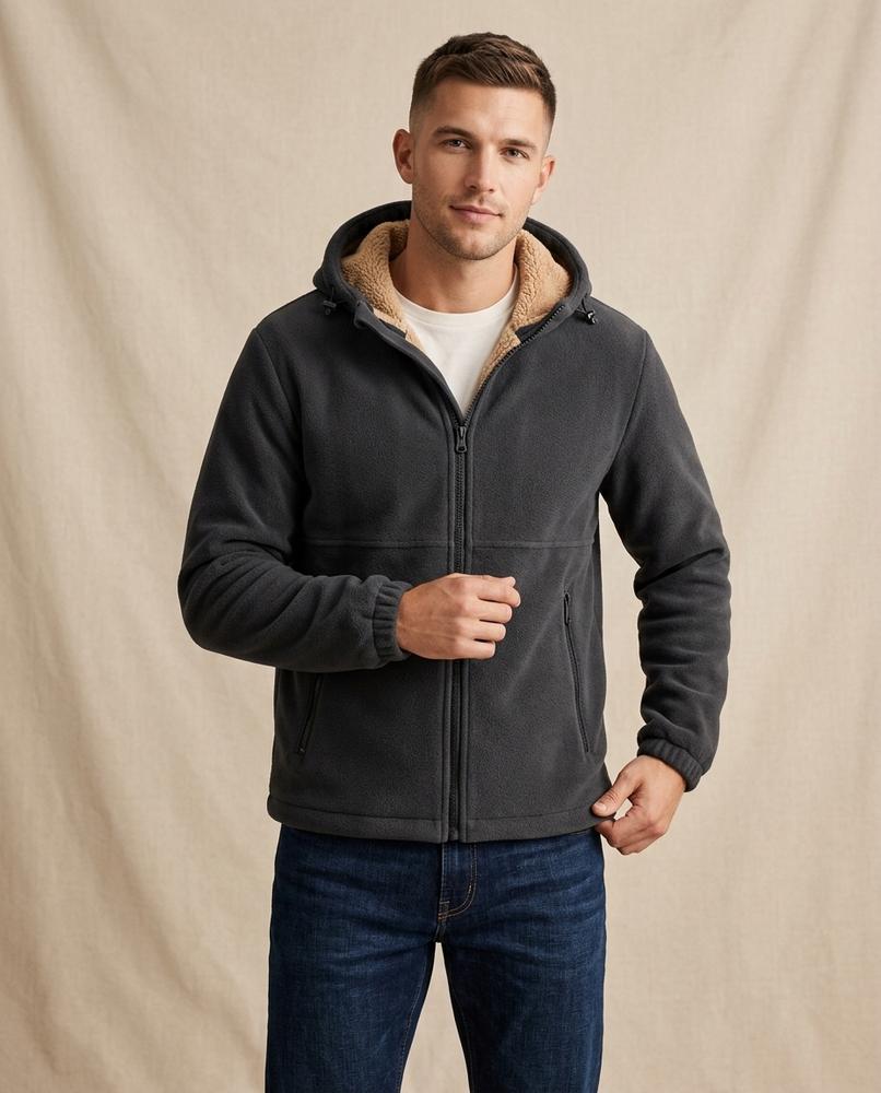 Lands Mode - Tisen | Gefüttert Fleece Jacke Herren
