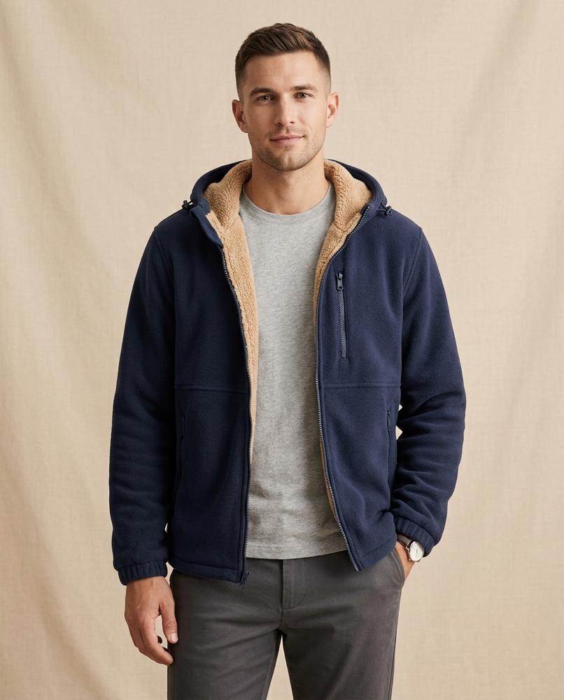 Lands Mode - Tisen | Gefüttert Fleece Jacke Herren