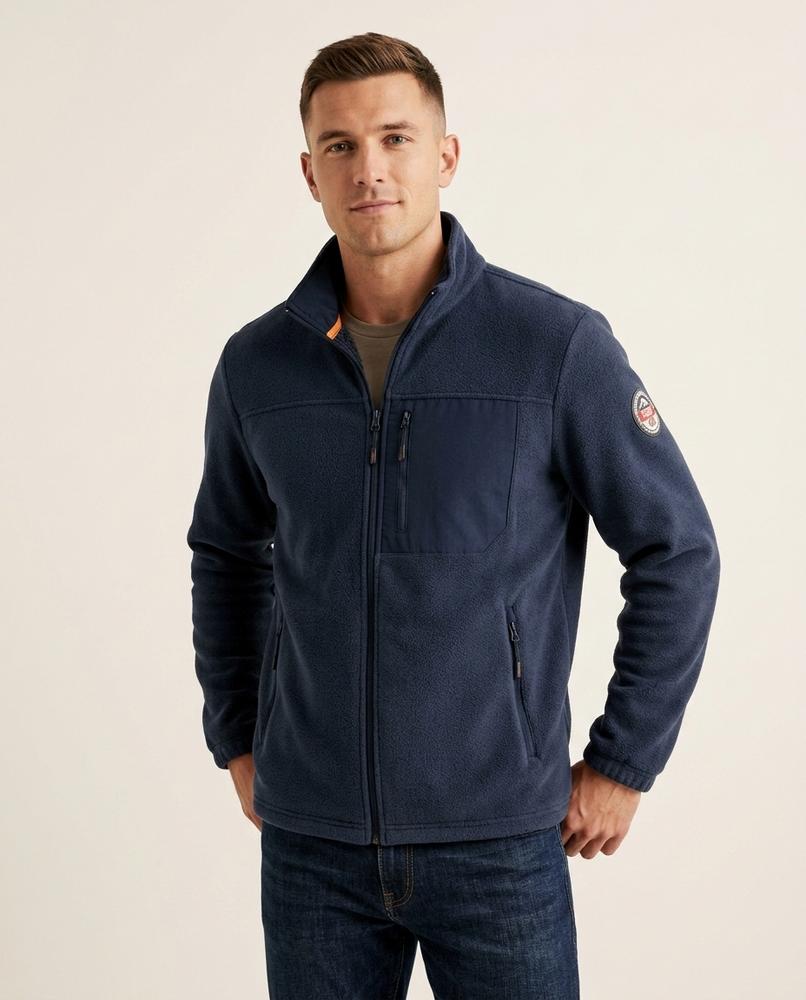 Lands Mode - Alvel | Gefütterte Fleece Jacke Herren
