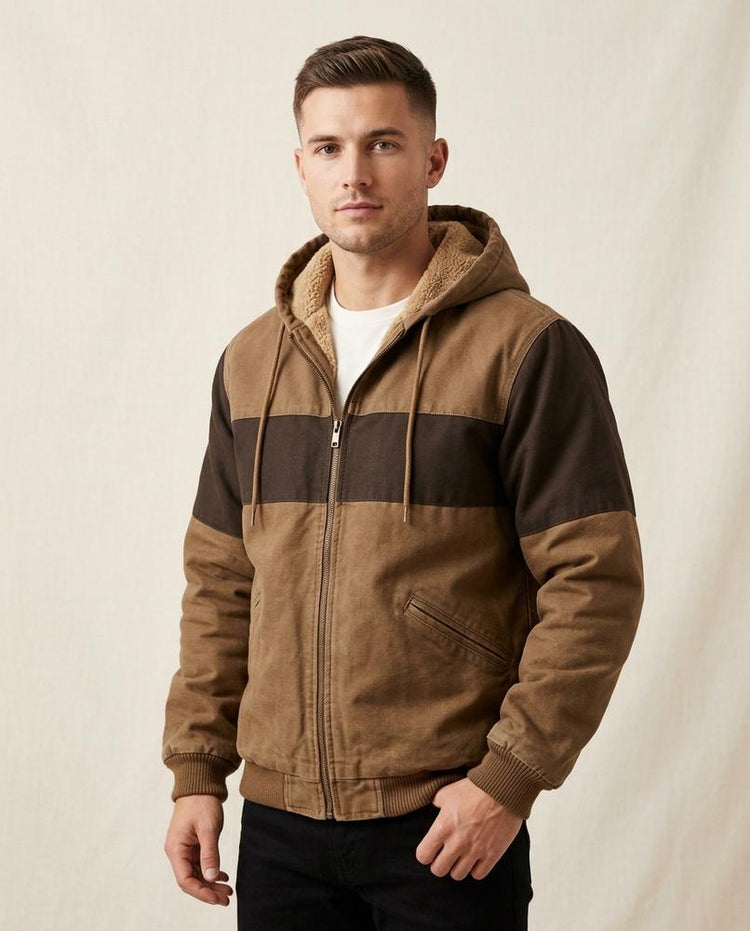 Beanland - Lynal | Gefütterte Sherpa Jacke Herren