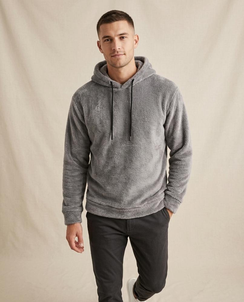 Lands Mode - Noven | Plüschiger Langärmliger Hoodie Unisex