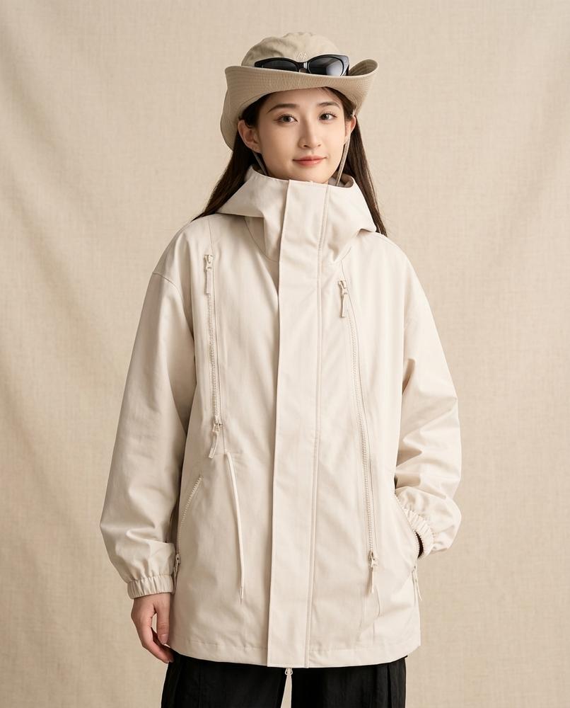 Lands Mode - Nolar | Weit Geschnittene Funktions Jacke Unisex