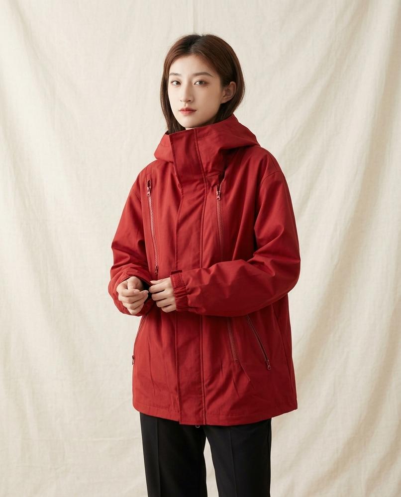 Lands Mode - Nolar | Weit Geschnittene Funktions Jacke Unisex