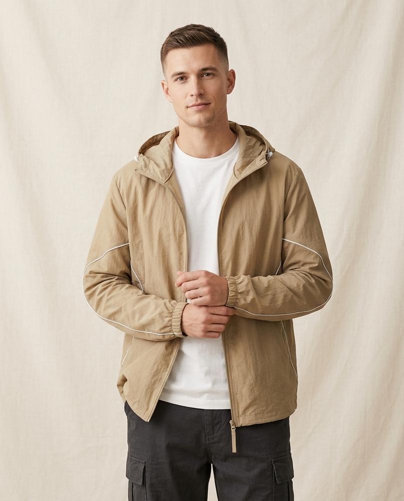 Lands Mode - Aldar | Kapuzen Reißverschluss Jacke Herren