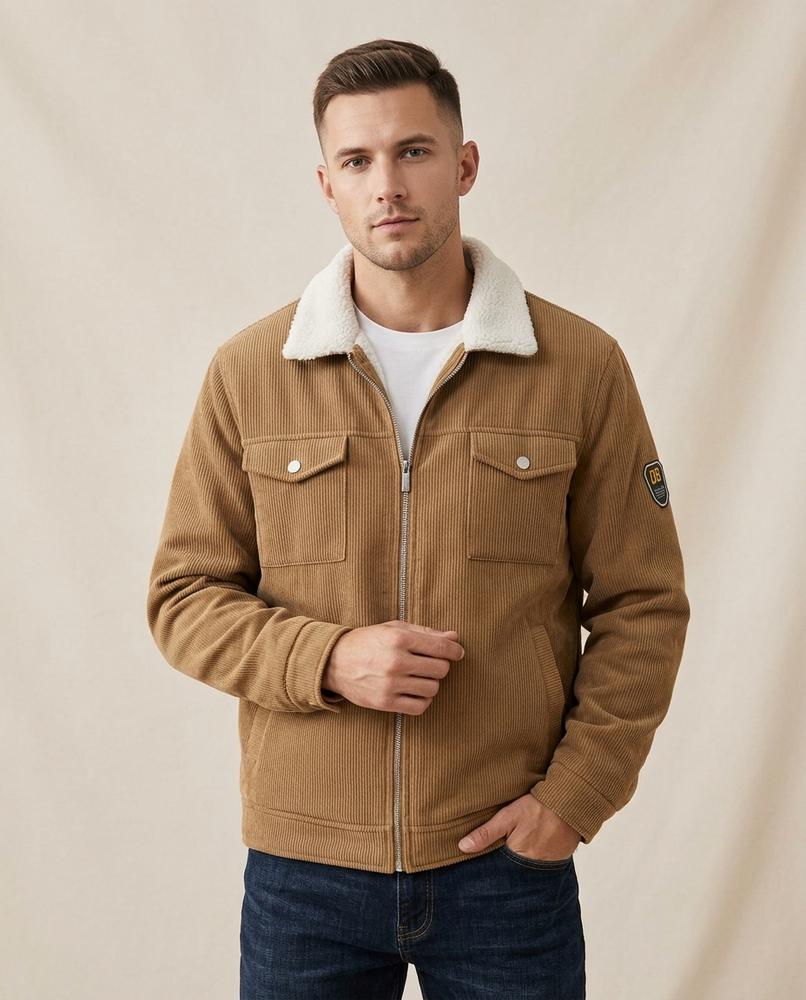 Lands Mode - Caral | Gefüttert Gerippt Jacke Herren