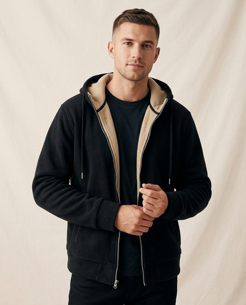 Lands Mode - Kedan | Gefütterte Fleece Jacke Unisex