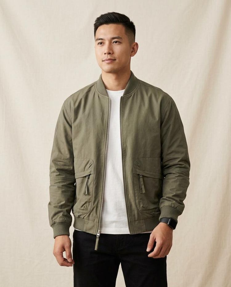 Beanland - Lylan | Leichte Gerippte Jacke Herren