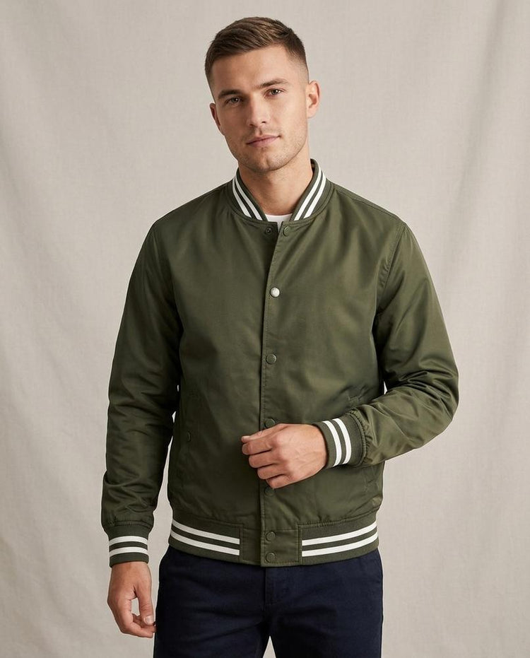 Beanland - Sever | Blousonartige Gestreifte Jacke Herren