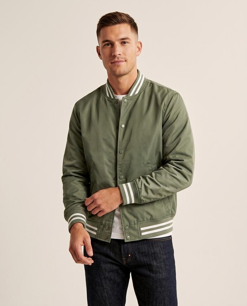 Lands Mode - Sever | Blousonartige Gestreifte Jacke Herren