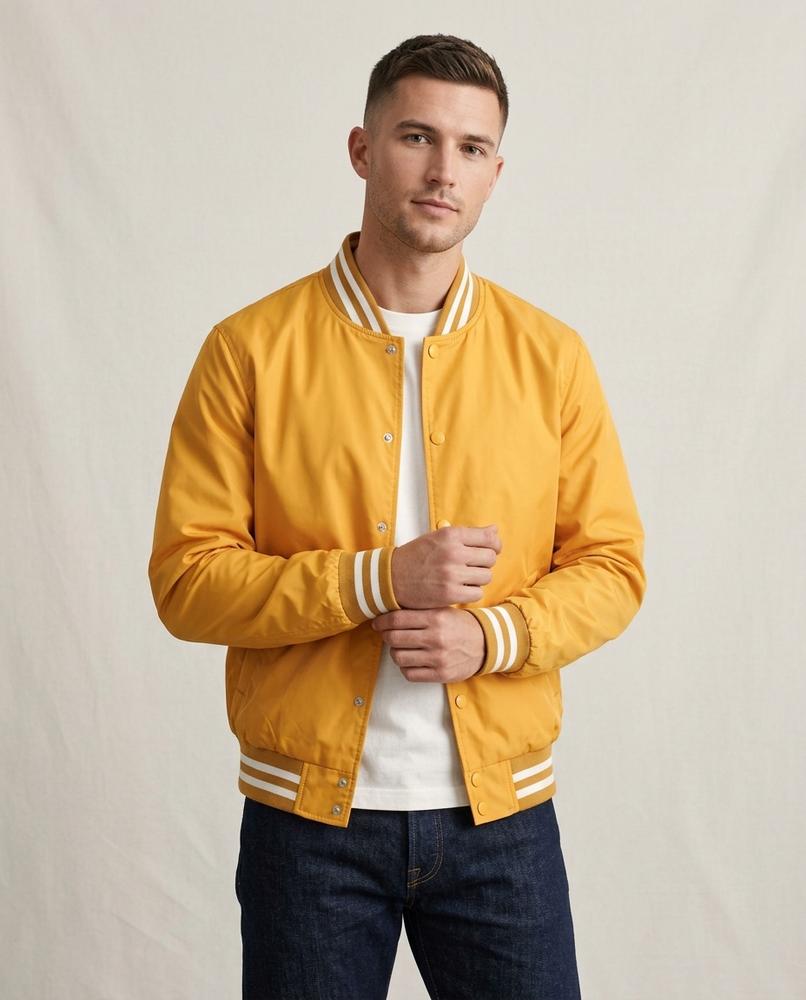 Lands Mode - Sever | Blousonartige Gestreifte Jacke Herren