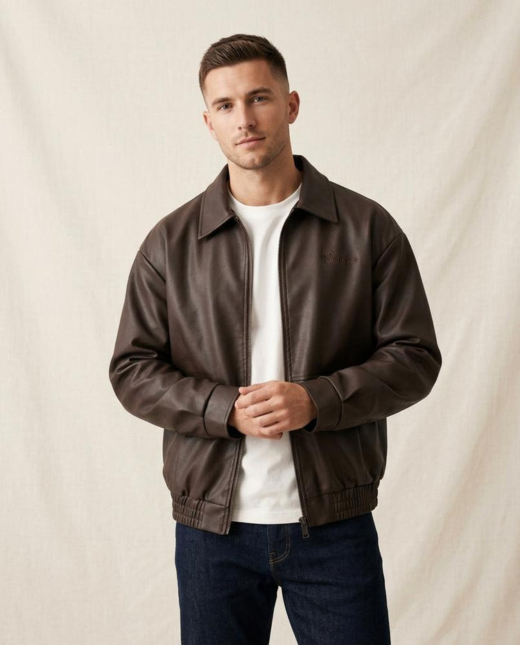 Beanland - Veram | Locker-Geschnitten Kunstleder Jacke Unisex