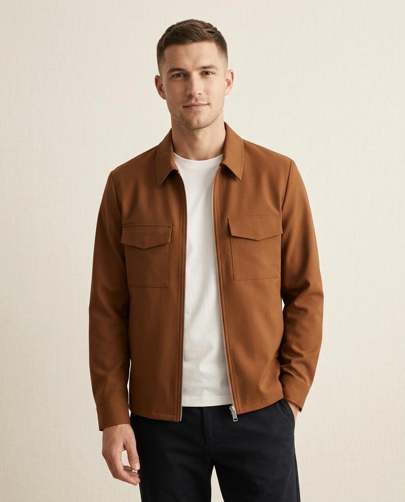 Lands Mode - Colar | Gekragte Leichte Jacke Herren