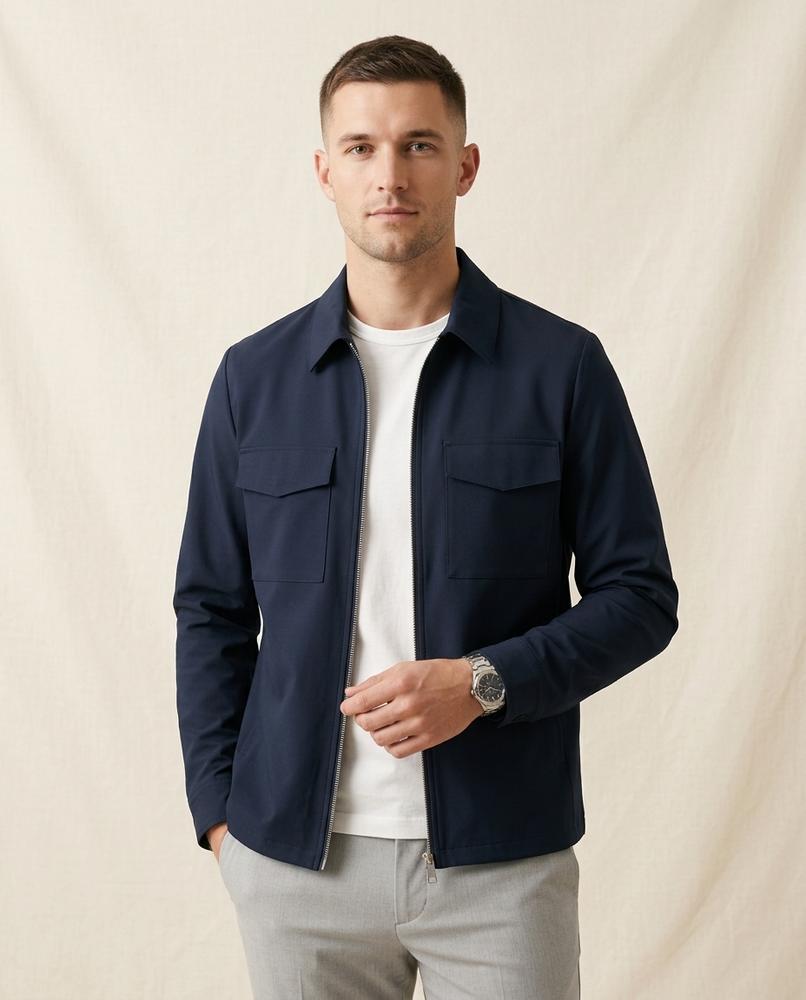 Lands Mode - Colar | Gekragte Leichte Jacke Herren