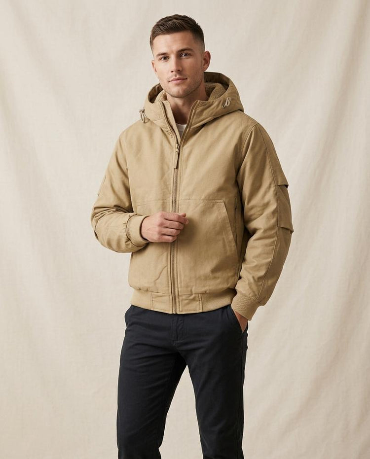 Beanland - Valin | Gefütterte Kapuzen Jacke Herren