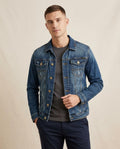 Lands Mode - Caven | Gewaschen Tailliert Jacke Herren