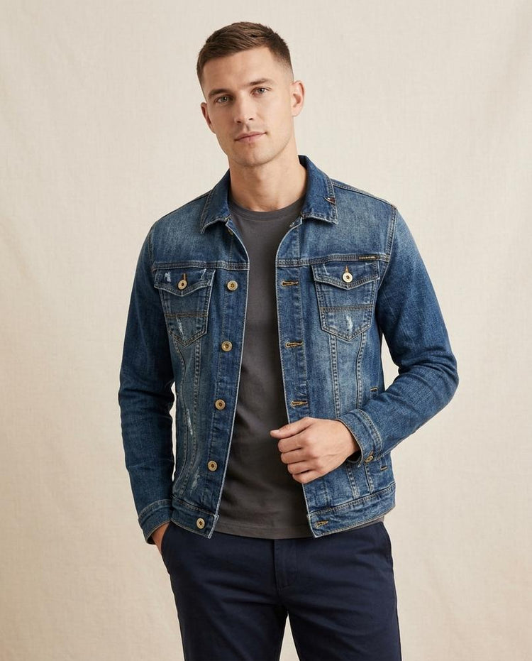 Beanland - Caven | Gewaschen Tailliert Jacke Herren