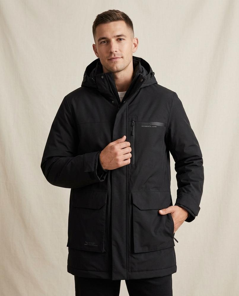 Lands Mode - Kevel | Gefüttert Wasserabweisend Jacke Herren