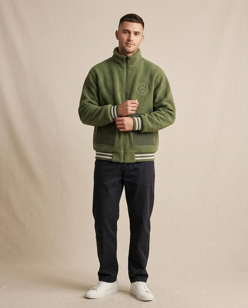 Lands Mode - Zarel | Strukturiert Hochschließend Jacke Unisex