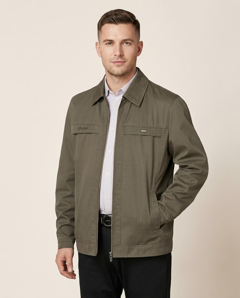 Lands Mode - Nivin | Robust Langärmlig Jacke Herren