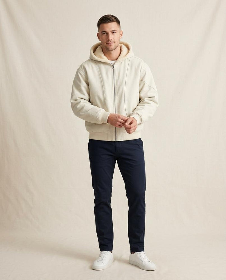Beanland - Mamor | Gefütterte Kapuzen Jacke Unisex