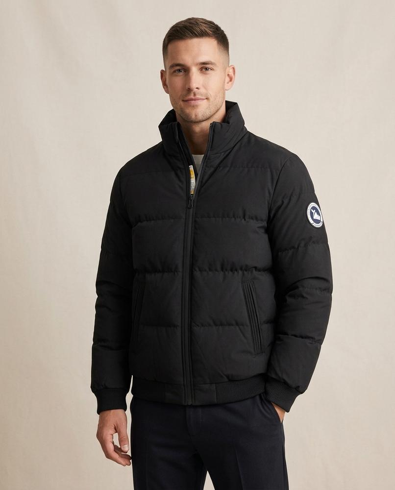 Lands Mode - Kelar | Wattierte Hochschließende Jacke Herren