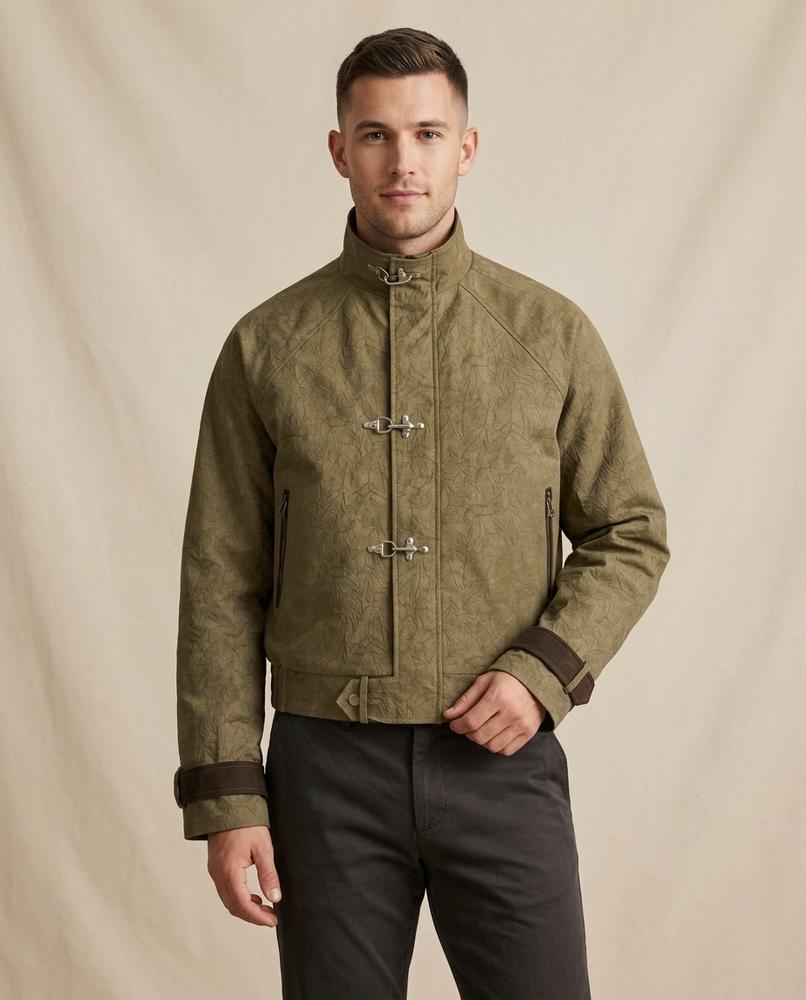 Lands Mode - Vivan | Strukturiert Hochgeschlossen Jacke Unisex