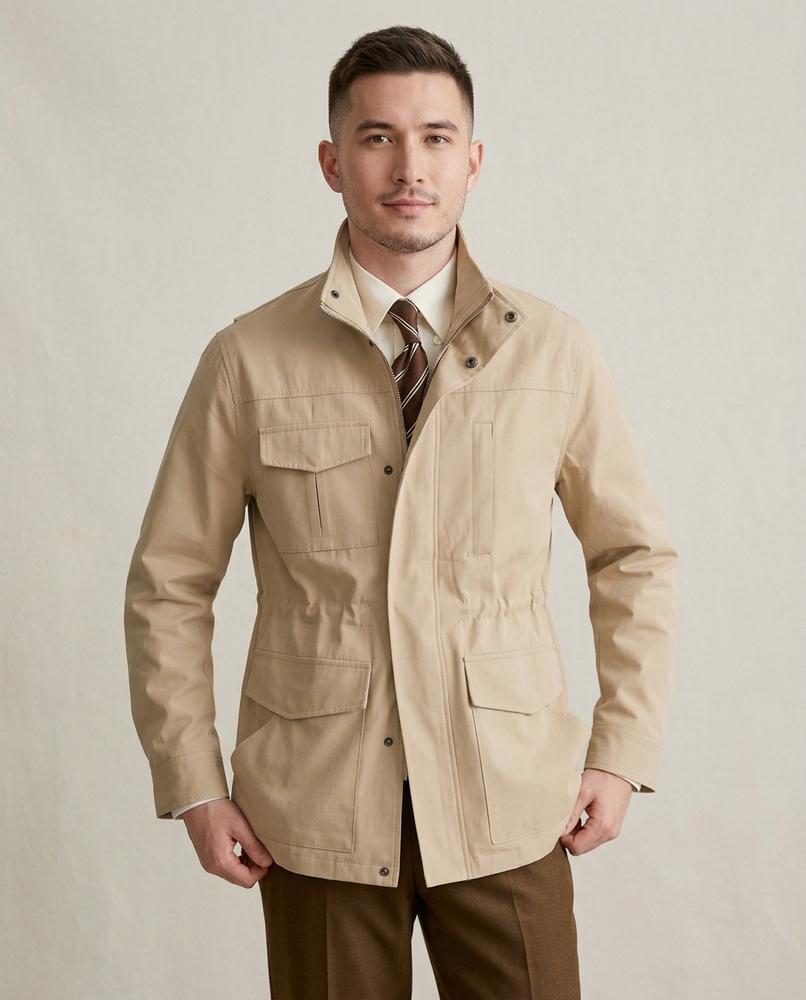 Beanland - Kahal | Hochschließend Taillenverstellbar Jacke Herren
