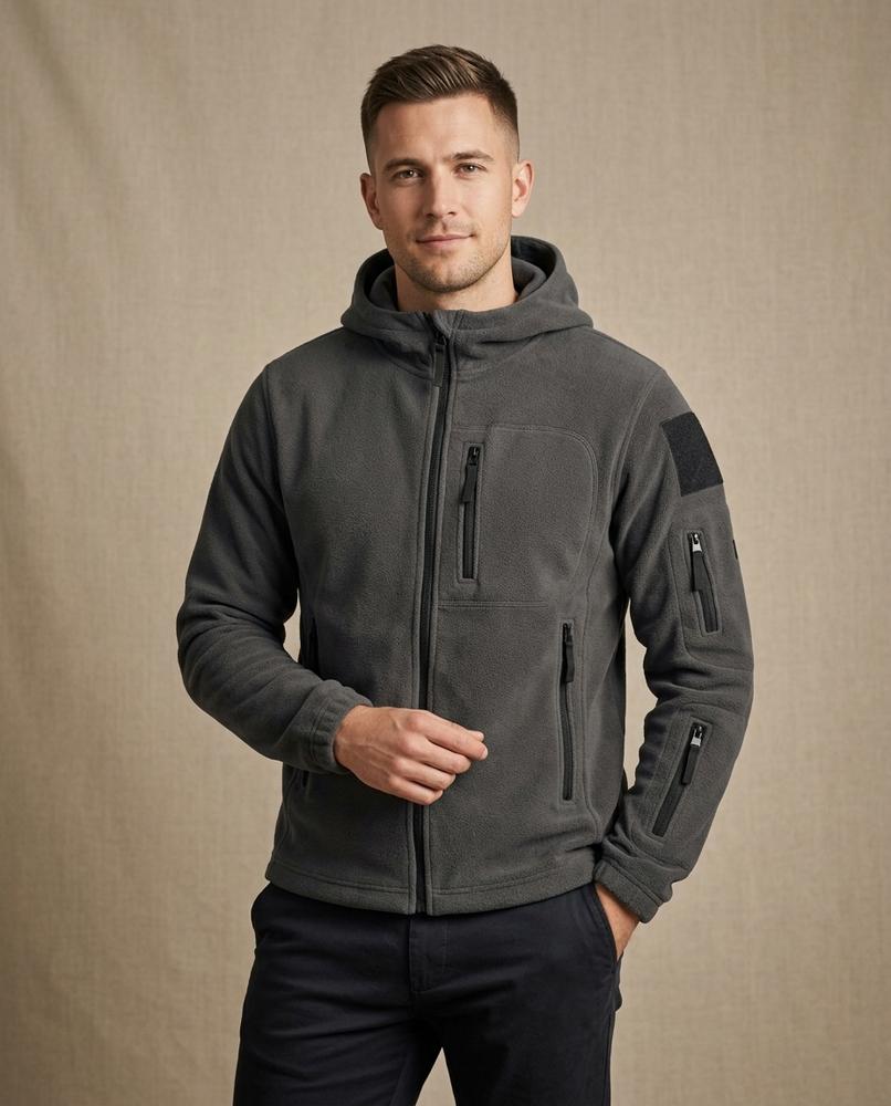 Lands Mode - Caran | Taktische Fleece Jacke Herren