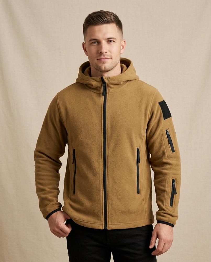 Lands Mode - Caran | Taktische Fleece Jacke Herren