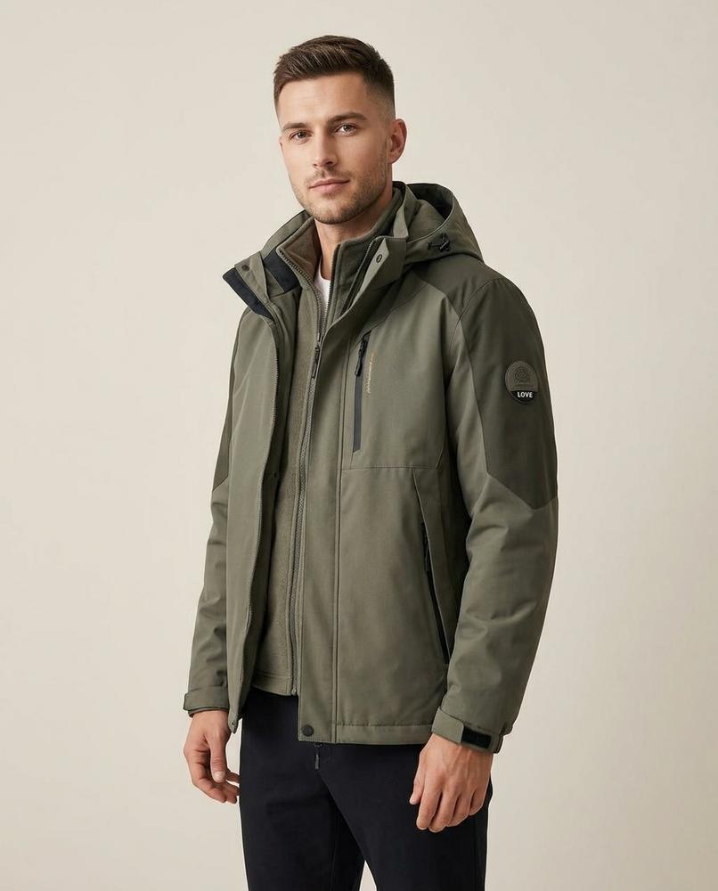 Lands Mode - Zalan | Funktional Gefüttert Jacke Unisex