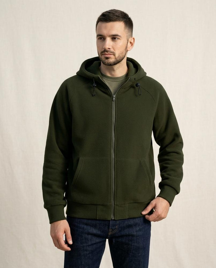 Beanland - Colin | Reißverschluss Strukturiert Hoodie Herren