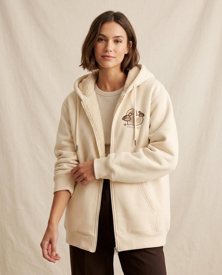 Beanland - Vever | Gefüttert Locker Hoodie Damen