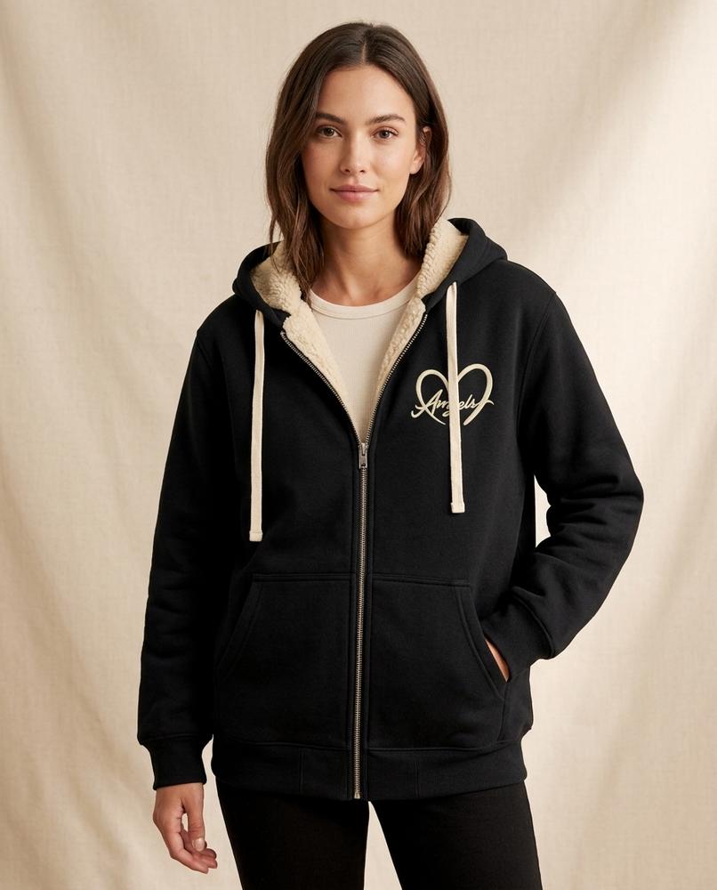 Lands Mode - Vever | Gefüttert Locker Hoodie Damen