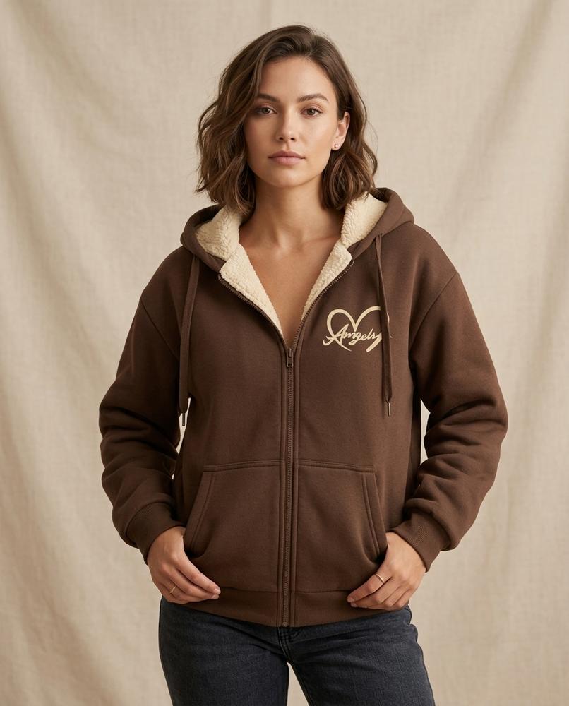 Beanland - Vever | Gefüttert Locker Hoodie Damen