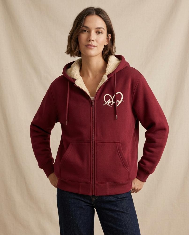 Lands Mode - Vever | Gefüttert Locker Hoodie Damen