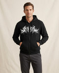 Lands Mode - Saven | Langärmelig Mit Reißverschluss Hoodie Unisex