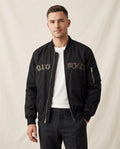 Lands Mode - Dasil | Bestickt Gefüttert Jacke Unisex