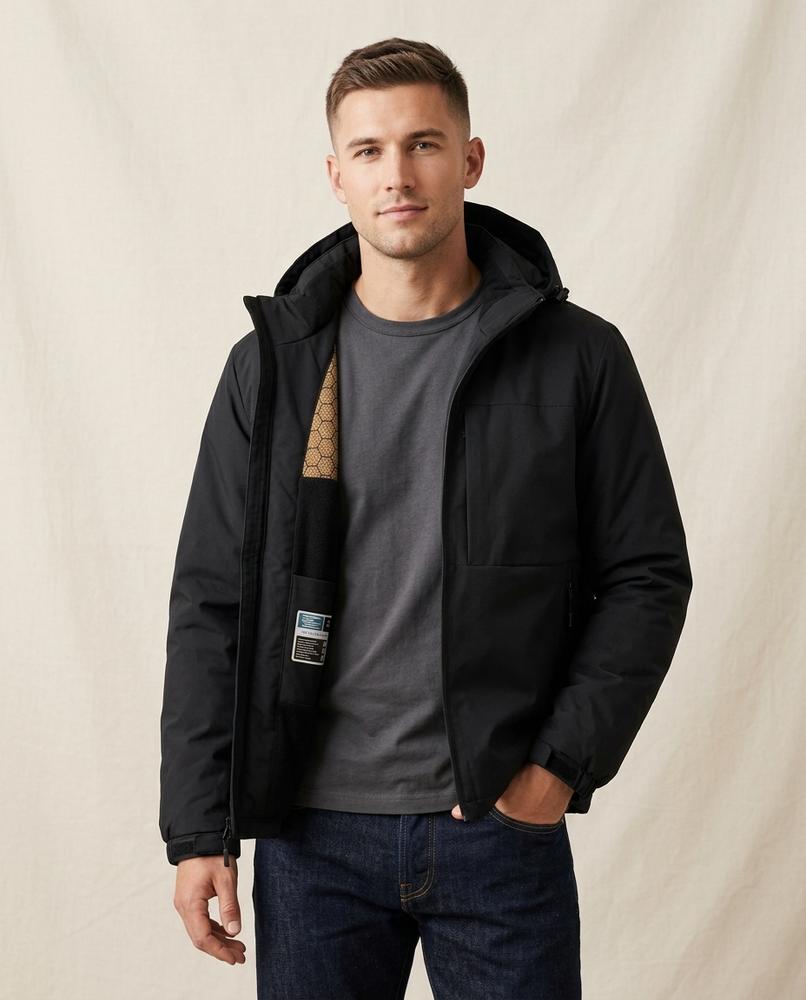 Lands Mode - Arrev | Gefütterte Funktionale Jacke Herren