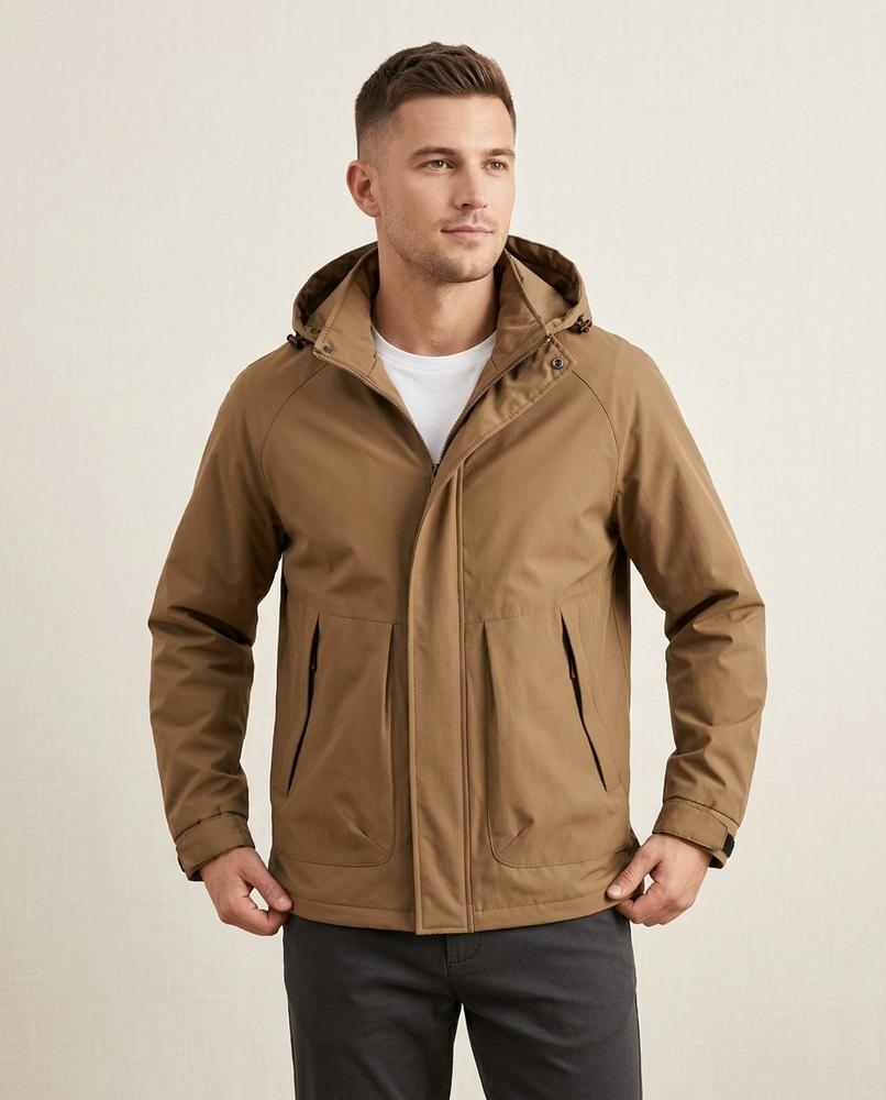 Lands Mode - Alsil | Kapuzen Gefüttert Jacke Herren