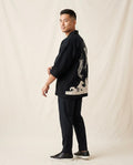 Lands Mode - Dalor | Bedruckt Halbärmelig Jacke Unisex