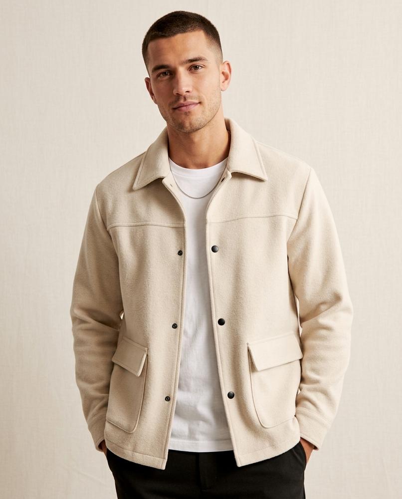 Lands Mode - Varel | Gefilzte Langärmlige Jacke Herren