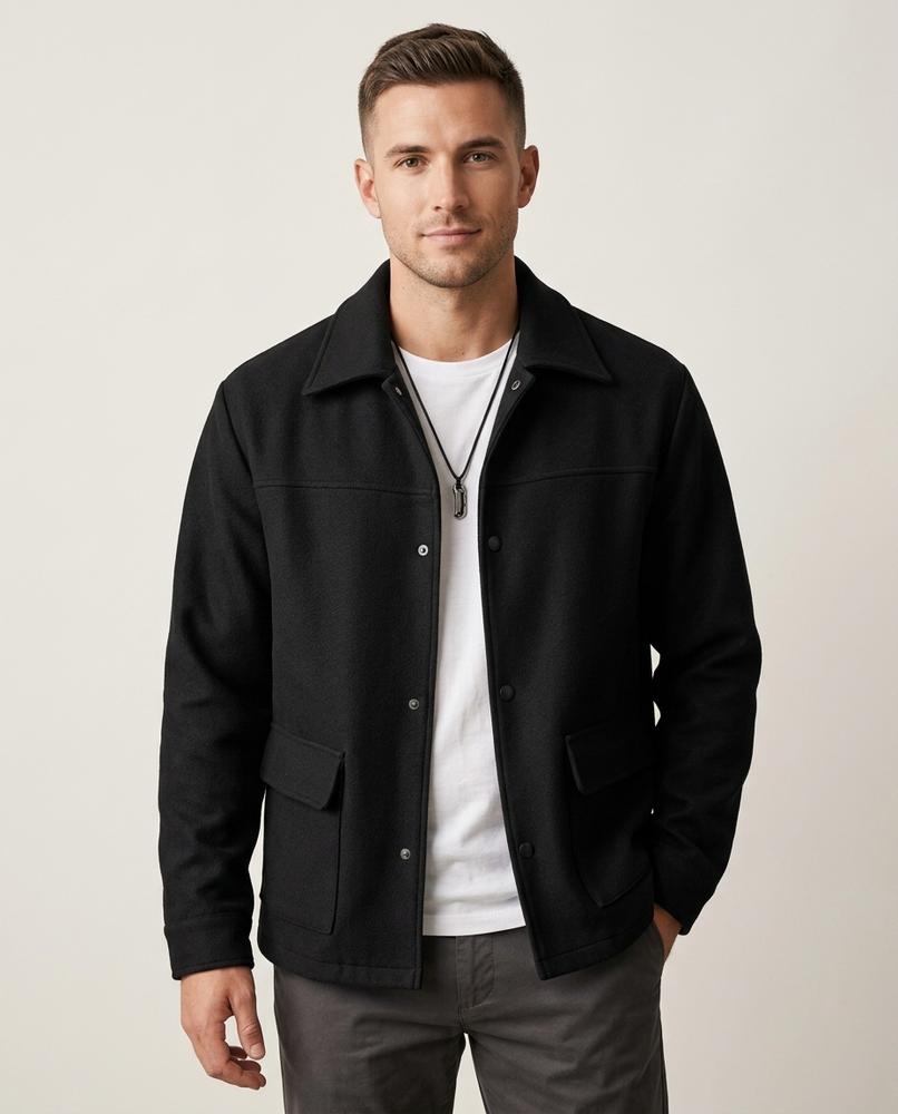 Lands Mode - Varel | Gefilzte Langärmlige Jacke Herren