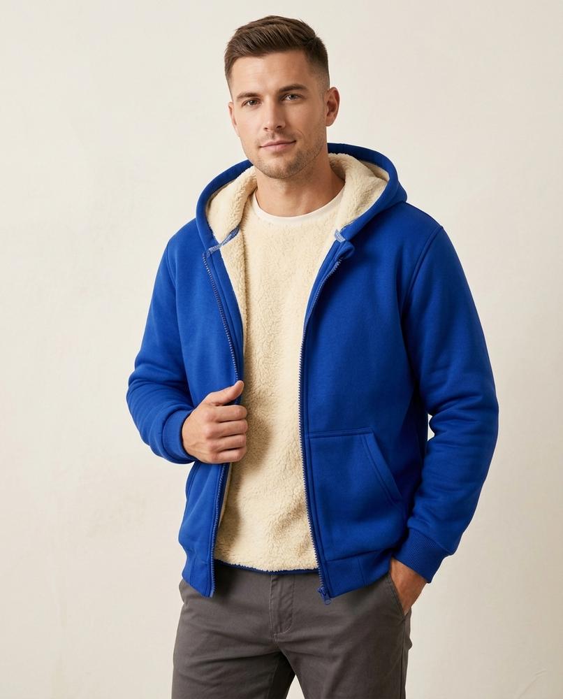 Lands Mode - Kelev | Gefütterte Langärmlige Jacke Unisex