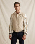 Lands Mode - Vevel | Bestickt Geknöpft Jacke Unisex