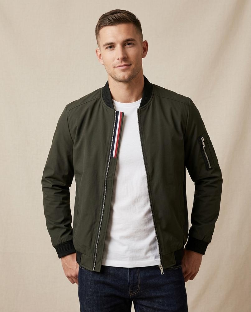 Lands Mode - Velin | Reißverschluss Blouson Jacke Herren