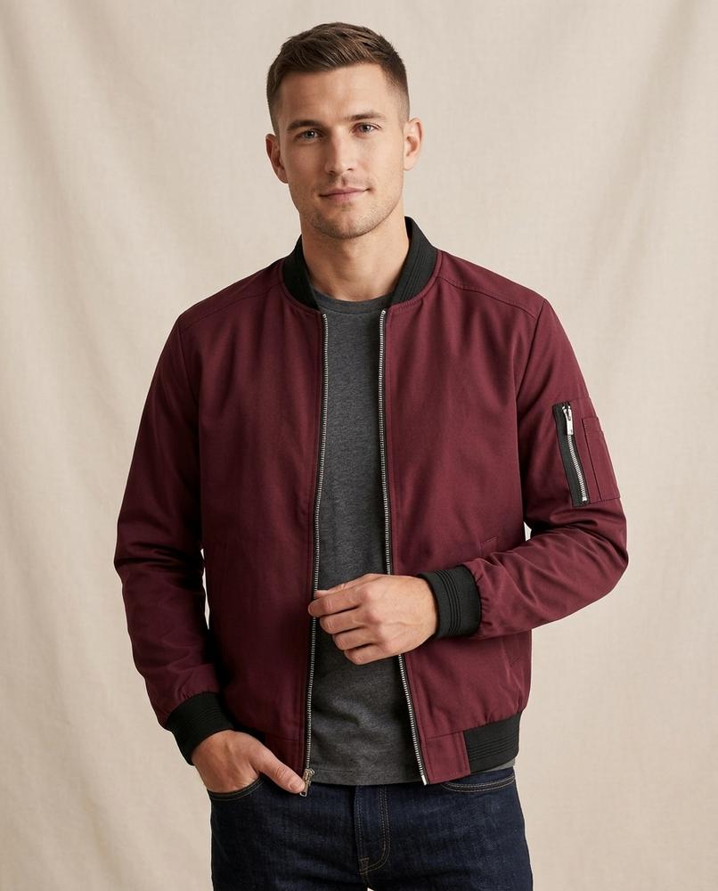 Lands Mode - Velin | Reißverschluss Blouson Jacke Herren