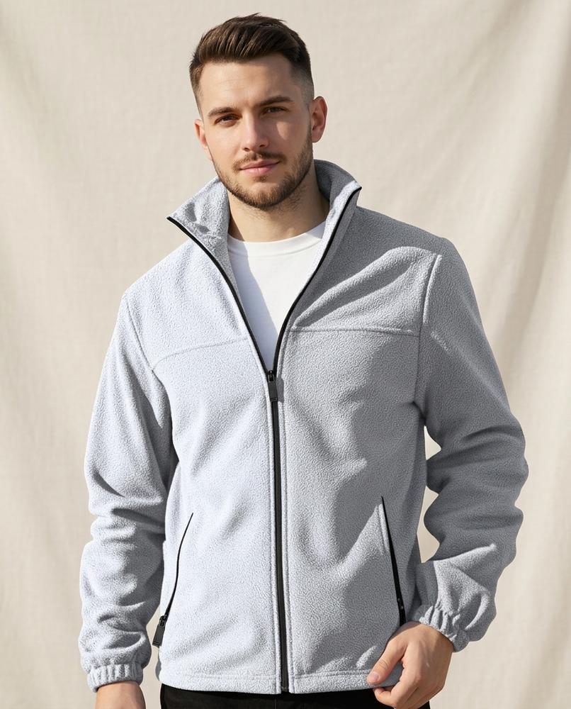 Lands Mode - Yohal | Reißverschluss Fleece Jacke Herren