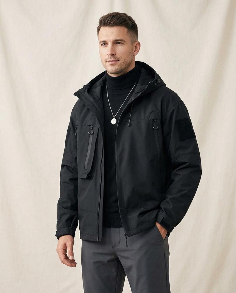 Lands Mode - Zalor | Reißverschluss Funktionale Jacke Herren